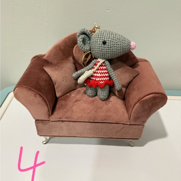 🧶Handmade Crocheted  Keychain - Picture 4 of 12